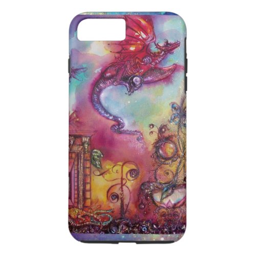 GARDEN OF THE LOST SHADOWS   FLYING RED DRAGON iPhone 8 PLUS7 PLUS CASE