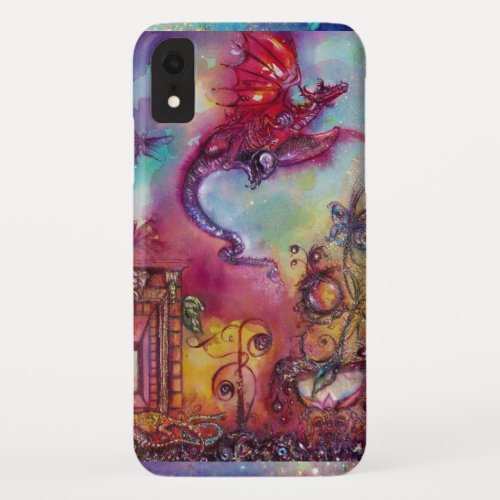 GARDEN OF THE LOST SHADOWS   FLYING RED DRAGON iPhone XR CASE