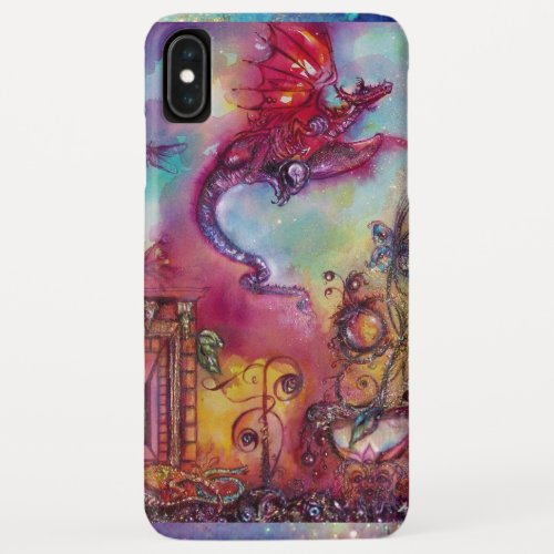 GARDEN OF THE LOST SHADOWS   FLYING RED DRAGON iPhone XS MAX CASE
