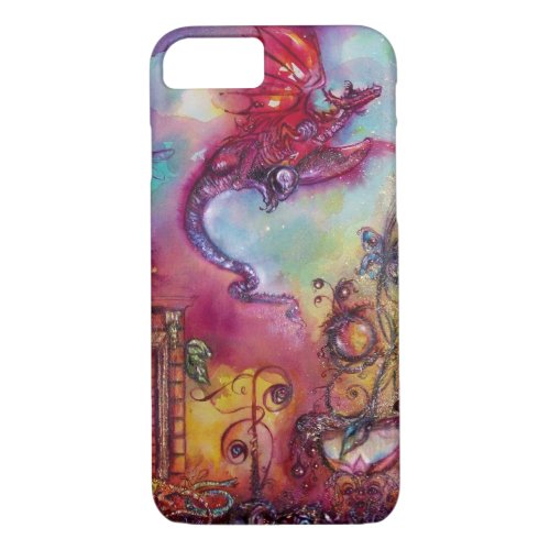 GARDEN OF THE LOST SHADOWS   FLYING RED DRAGON iPhone 87 CASE