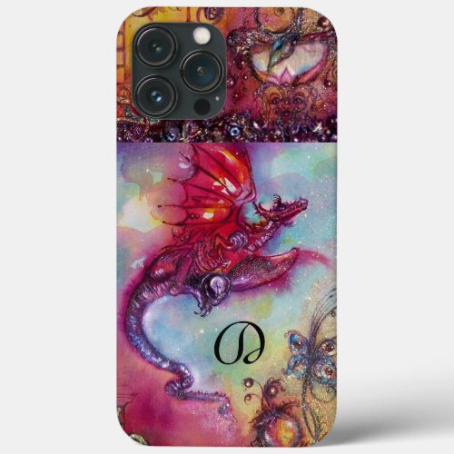 GARDEN OF THE LOST SHADOWS  FLYING RED DRAGON iPhone 13 PRO MAX CASE