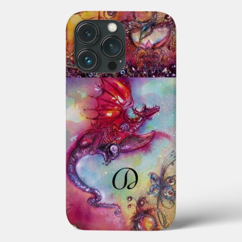 GARDEN OF THE LOST SHADOWS  FLYING RED DRAGON iPhone 13 PRO CASE