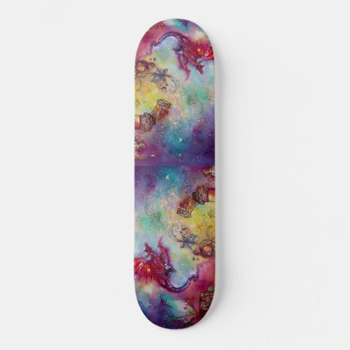 GARDEN OF THE LOST SHADOWS  FLYING RED DRAGON SKATEBOARD DECK