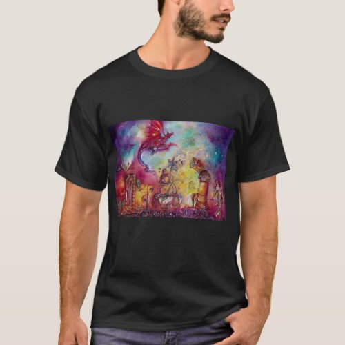 GARDEN OF THE LOST SHADOWS  FLYING RED DRAGON T_Shirt