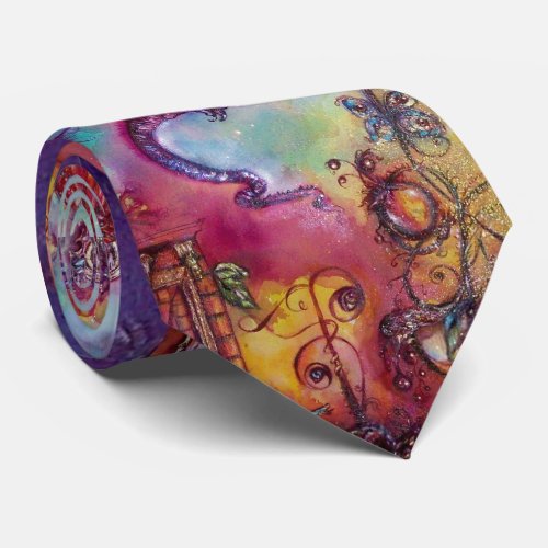 GARDEN OF THE LOST SHADOWS FLYING RED DRAGON TIE