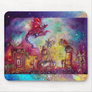 GARDEN OF THE LOST SHADOWS -FLYING RED RAGON MOUSE PAD