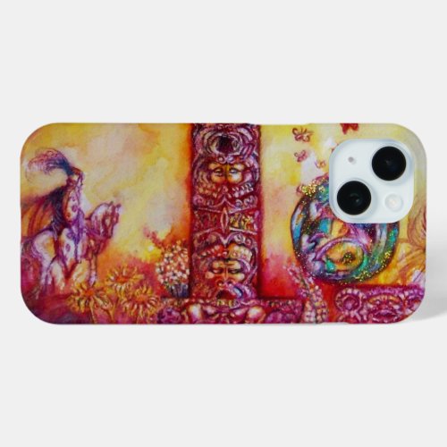 GARDEN OF THE LOST SHADOWS  KNIGHT AND FAERY iPhone 15 CASE