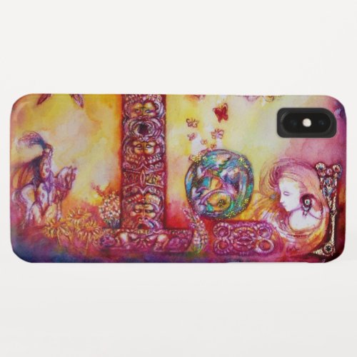 GARDEN OF THE LOST SHADOWS  KNIGHT AND FAERY iPhone XS MAX CASE