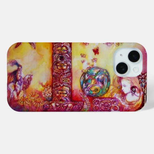 GARDEN OF THE LOST SHADOWS  KNIGHT AND FAERY iPhone 15 CASE