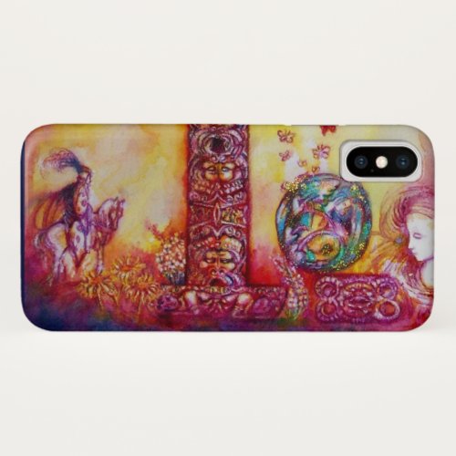 GARDEN OF THE LOST SHADOWS  KNIGHT AND FAERY iPhone XS CASE