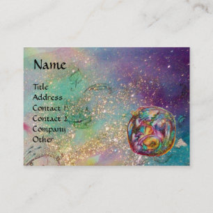 GARDEN OF THE LOST SHADOWS - MAGIC BUTTERFLIES BUSINESS CARD