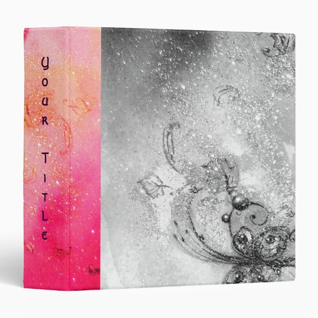 GARDEN OF THE LOST SHADOWS -MAGIC BUTTERFLY PLANT 3 RING BINDER (Front/Spine)