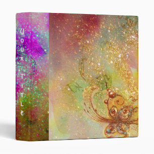 GARDEN OF THE LOST SHADOWS -MAGIC BUTTERFLY PLANT 3 RING BINDER