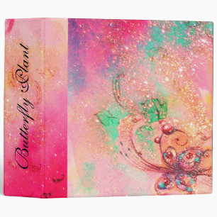 GARDEN OF THE LOST SHADOWS -MAGIC BUTTERFLY PLANT 3 RING BINDER