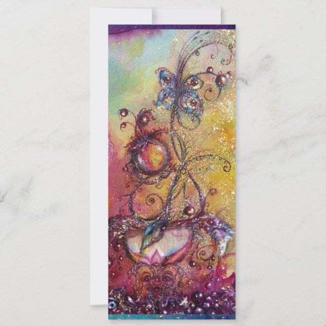 GARDEN OF THE LOST SHADOWS,MAGIC BUTTERFLY PLANT ANNOUNCEMENT (Front)