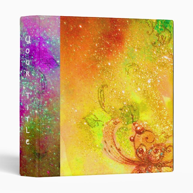 GARDEN OF THE LOST SHADOWS -MAGIC BUTTERFLY PLANT BINDER (Front/Spine)