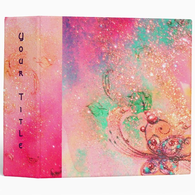 GARDEN OF THE LOST SHADOWS -MAGIC BUTTERFLY PLANT BINDER (Front/Spine)