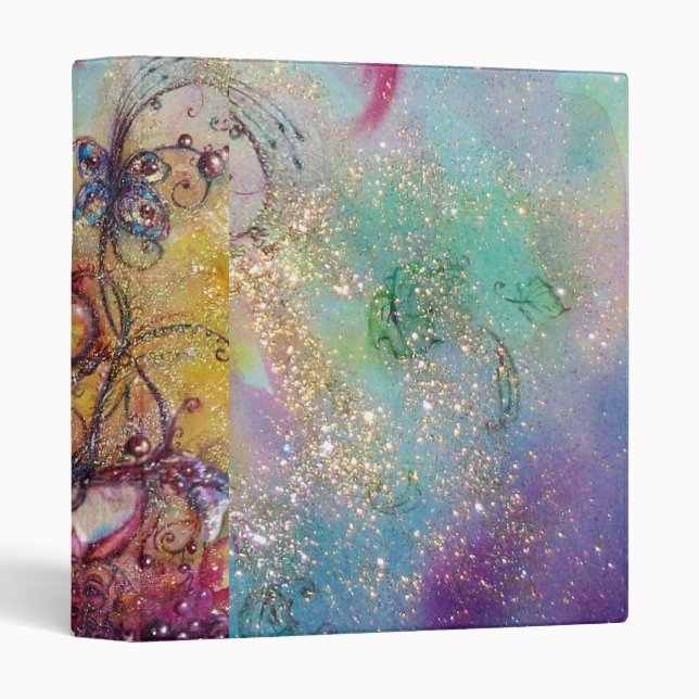 GARDEN OF THE LOST SHADOWS -MAGIC BUTTERFLY PLANT BINDER (Front/Spine)