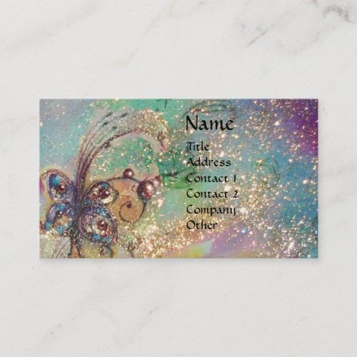 GARDEN OF THE LOST SHADOWS _MAGIC BUTTERFLY PLANT BUSINESS CARD