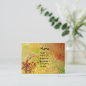 GARDEN OF THE LOST SHADOWS -MAGIC BUTTERFLY PLANT BUSINESS CARD (Standing Front)