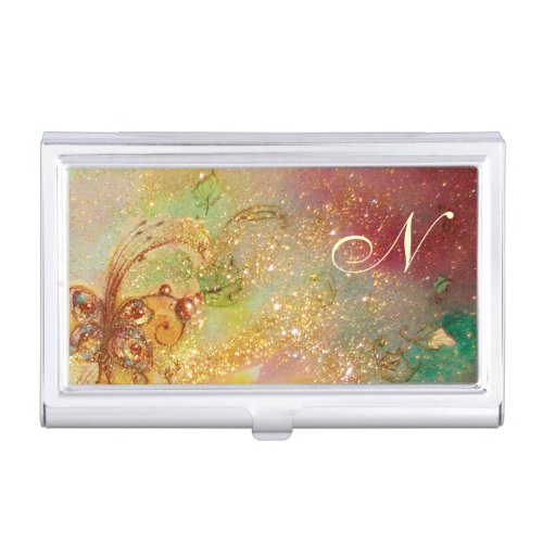 GARDEN OF THE LOST SHADOWS MAGIC BUTTERFLY PLANT BUSINESS CARD CASE