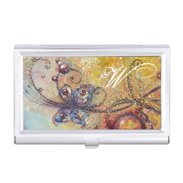 GARDEN OF THE LOST SHADOWS MAGIC BUTTERFLY PLANT BUSINESS CARD CASE (Front)