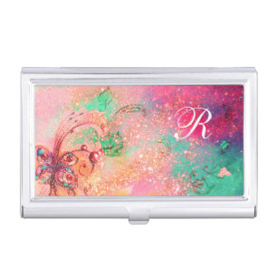 GARDEN OF THE LOST SHADOWS MAGIC BUTTERFLY PLANT BUSINESS CARD HOLDER