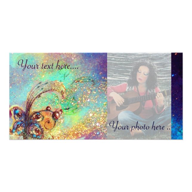 GARDEN OF THE LOST SHADOWS,MAGIC BUTTERFLY PLANT CARD (Front)