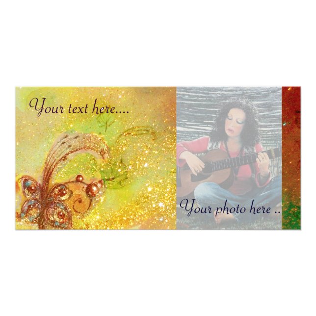 GARDEN OF THE LOST SHADOWS,MAGIC BUTTERFLY PLANT CARD (Front)