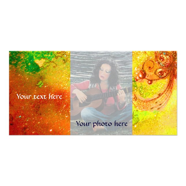 GARDEN OF THE LOST SHADOWS,MAGIC BUTTERFLY PLANT CARD (Front)