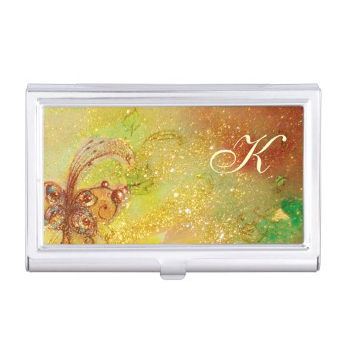 GARDEN OF THE LOST SHADOWS MAGIC BUTTERFLY PLANT CASE FOR BUSINESS CARDS