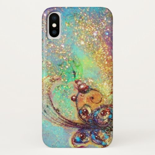 GARDEN OF THE LOST SHADOWS _MAGIC BUTTERFLY PLANT iPhone X CASE