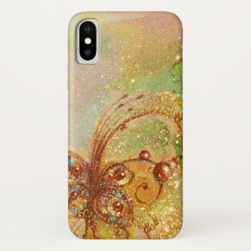 GARDEN OF THE LOST SHADOWS _MAGIC BUTTERFLY PLANT iPhone X CASE