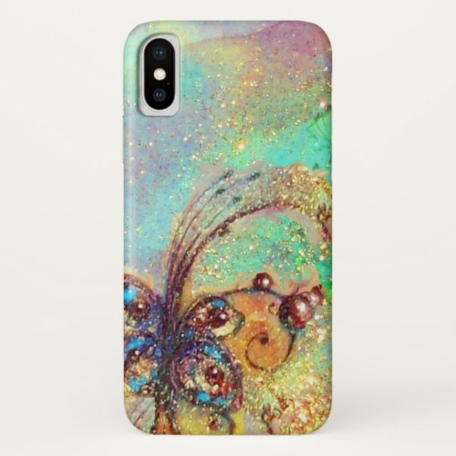 GARDEN OF THE LOST SHADOWS _MAGIC BUTTERFLY PLANT iPhone XS CASE