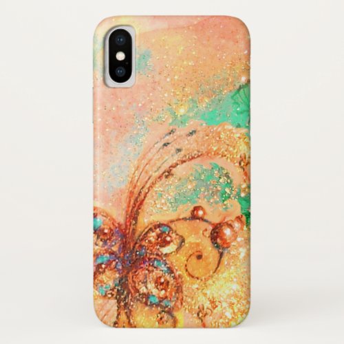 GARDEN OF THE LOST SHADOWS _MAGIC BUTTERFLY PLANT iPhone XS CASE