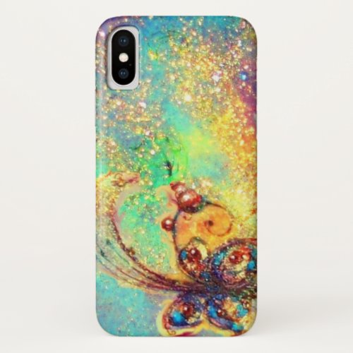 GARDEN OF THE LOST SHADOWS _MAGIC BUTTERFLY PLANT iPhone X CASE