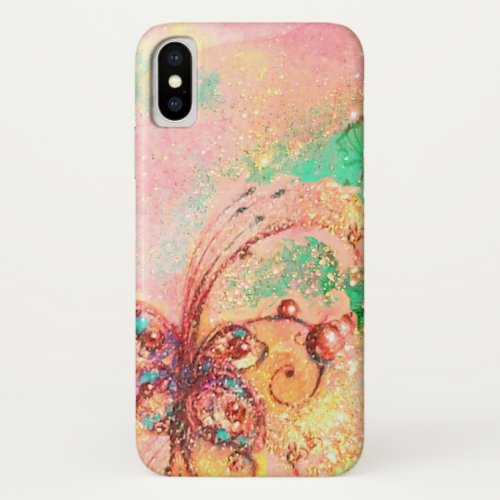 GARDEN OF THE LOST SHADOWS _MAGIC BUTTERFLY PLANT iPhone XS CASE