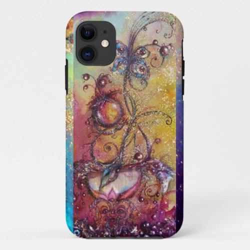 GARDEN OF THE LOST SHADOWS _MAGIC BUTTERFLY PLANT iPhone 11 CASE