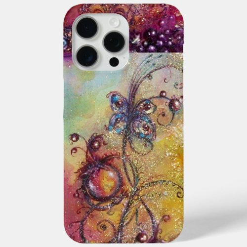 GARDEN OF THE LOST SHADOWS _MAGIC BUTTERFLY PLANT iPhone 15 PRO MAX CASE