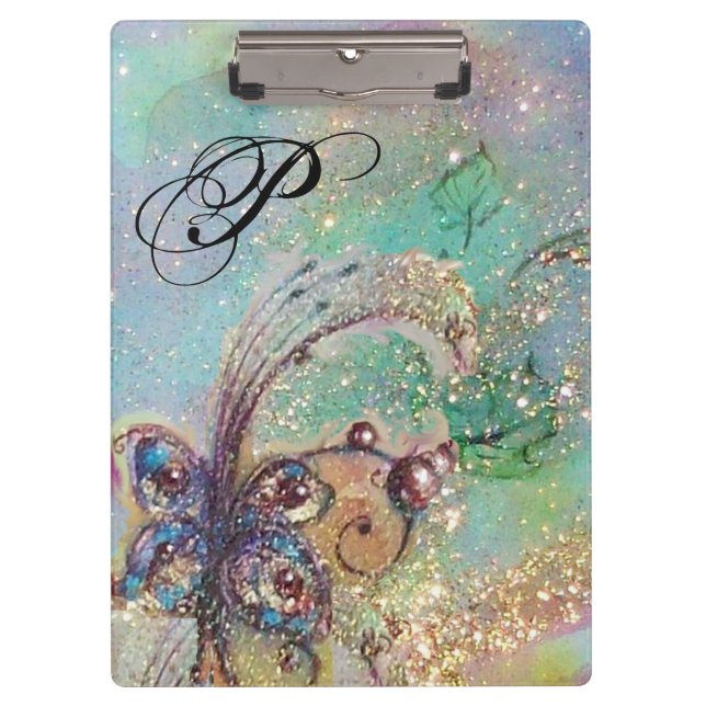 GARDEN OF THE LOST SHADOWS MAGIC BUTTERFLY PLANT CLIPBOARD (Front)