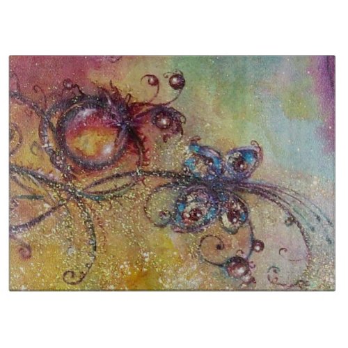 GARDEN OF THE LOST SHADOWS _MAGIC BUTTERFLY PLANT CUTTING BOARD