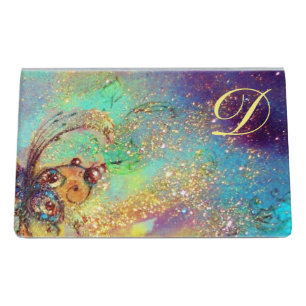 GARDEN OF THE LOST SHADOWS -MAGIC BUTTERFLY PLANT DESK BUSINESS CARD HOLDER