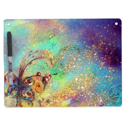 GARDEN OF THE LOST SHADOWS,MAGIC BUTTERFLY PLANT DRY ERASE BOARD WITH KEYCHAIN HOLDER