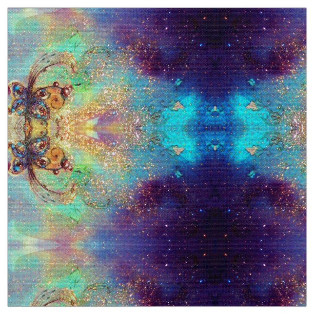 GARDEN OF THE LOST SHADOWS /MAGIC BUTTERFLY PLANT FABRIC (Swatch)