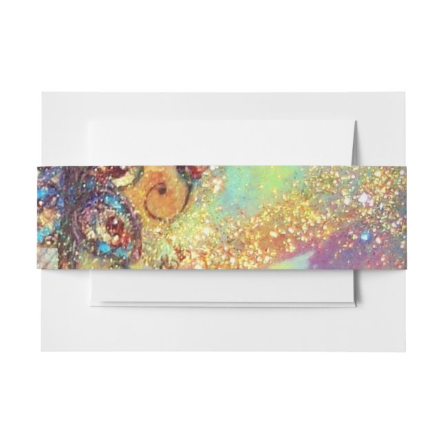 GARDEN OF THE LOST SHADOWS -MAGIC BUTTERFLY PLANT INVITATION BELLY BAND (Front Example)