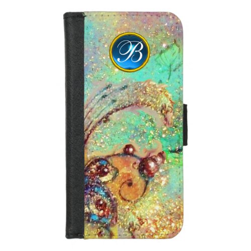 GARDEN OF THE LOST SHADOWS _MAGIC BUTTERFLY PLANT iPhone 87 WALLET CASE