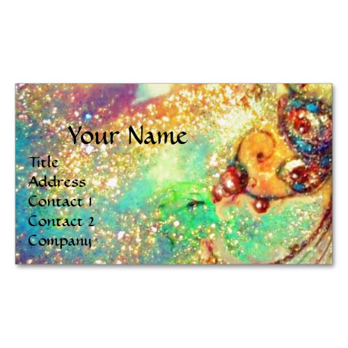 GARDEN OF THE LOST SHADOWS MAGIC BUTTERFLY PLANT MAGNETIC BUSINESS CARD
