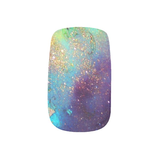 GARDEN OF THE LOST SHADOWS MAGIC BUTTERFLY PLANT MINX NAIL ART (Right Thumb)