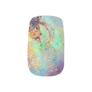 GARDEN OF THE LOST SHADOWS MAGIC BUTTERFLY PLANT MINX NAIL WRAPS