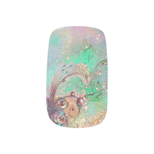 GARDEN OF THE LOST SHADOWS MAGIC BUTTERFLY PLANT MINX NAIL WRAPS